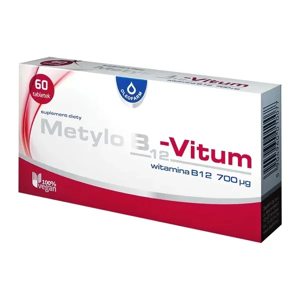 Oleofarm, Metylo B12-Vitum, 60 tabletek