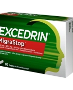 Excedrin Migra Stop 250 mg + 250 mg + 65 mg, 10 tabletek powlekanych