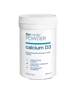 Formeds Powder Calcium D3, dla zachowania zdrowych kości i zębów, 60 porcji