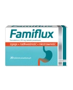 Famiflux 20 mg, na zgagę i niestrawność, 20 tabletek