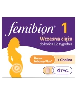 Femibion 1 Wczesna ciąża, 28 tabletek