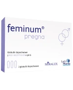 Feminum Pregna, globulki dopochwowe, 3 sztuki