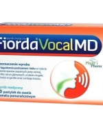 Fiorda Vocal MD, smak pomarańczowy, 30 pastylek do ssania