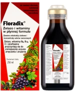 Floradix Żelazo i witaminy, 250 ml