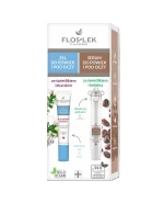 Flos-Lek zestaw do powiek i pod oczy ze świetlikiem, serum, 15 ml + żel, 15 ml