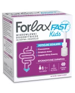 Forlax Fast Kids, mikrowlewki doodbytnicze, 5 g x 6 sztuk