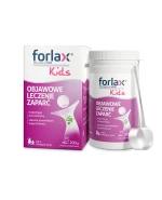 Forlax Kids objawowe leczenie zaparć, smak pomarańczowy, 200 g 