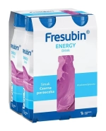 Fresubin Energy Drink o smaku czarnej porzeczki, 4 x 200 ml