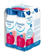 Fresubin Energy Drink, preparat odżywczy, smak truskawkowy, 4 x 200 ml