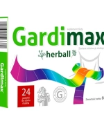 Gardimax Herball, smak malinowy, 24 pastylki do ssania