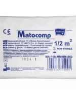Matopat Matocomp, gaza niejałowa, 17-nitkowa, 1/2 m2, 1 sztuka