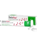 GeloVox, na gardło, wiśniowo-mentolowy, 20 tabletek do ssania