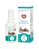 GranuSEPT, roztwór do przemywania ran, 60 ml