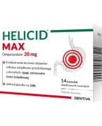 Helicid MAX (Piastprazol), 20 mg, 14 kapsułek dojelitowych twardych