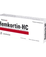 Hemkortin-HC 10 mg + 10 mg, czopki doodbytnicze, 12 sztuk