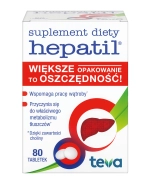 Hepatil, 80 tabletek