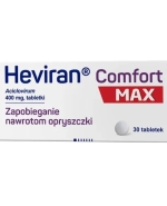 Heviran Comfort Max 400 mg, 30 tabletek