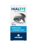 Hialeye 0,2%, nawilżające krople do oczu, 10 ml