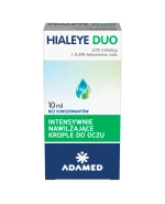 Hialeye Duo, intensywnie nawilżające krople do oczu, 10 ml