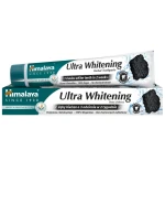 Himalaya Ultra Whitening, ziołowa pasta do zębów z naturalnym węglem, 75 ml