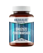 Humavit Drożdże Piwowarskie, 250 tabletek