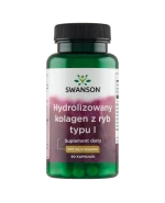 Swanson Hydrolizowany kolagen z ryb typu I, 60 kapsułek