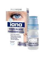 Iana Premium, nawilżające krople do oczu 0,4% HA, 10 ml