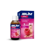 Ibum Forte 200 mg/ 5 ml, zawiesina doustna dla dzieci od 3 miesiąca, smak malinowy, 100 g