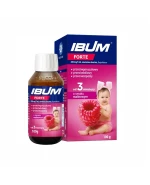 Ibum Forte 200 mg/ 5 ml, zawiesina doustna dla dzieci od 3 miesiąca, smak malinowy, 100 g