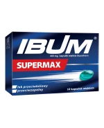 Ibum Supermax 600 mg, 10 kapsułek miękkich