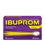 Ibuprom, 200 mg, 20 tabletek powlekanych