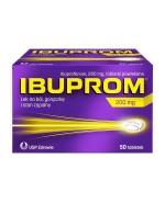 Ibuprom 200 mg, 50 tabletek