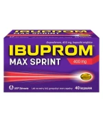Ibuprom Max Sprint 400 mg, 40 kapsułek miękkich
