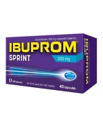 Ibuprom Sprint 200 mg, 40 kapsułek miękkich