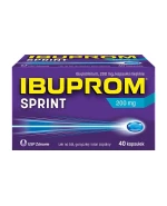 Ibuprom Sprint 200 mg, 40 kapsułek miękkich