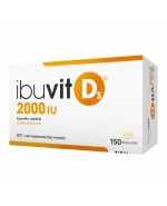 Ibuvit D3 2000 IU, 150 kapsułek