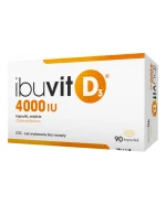 Ibuvit D3 4000 IU, 90 kapsułek