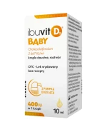 Ibuvit D3 Baby, krople doustne, roztwór, 10 ml