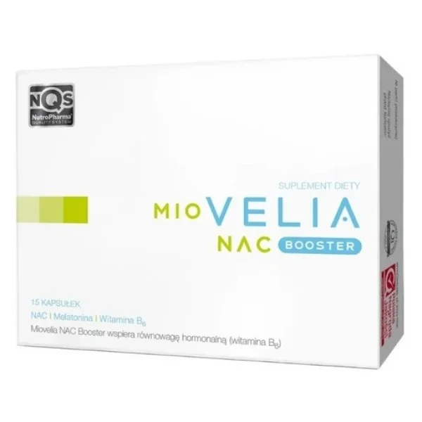 Miovelia NAC Booster, 15 kapsułek