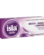 Isla Cassis z ekstraktem z czarnej porzeczki, 30 pastylek do ssania