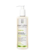 Iwostin Purritin, aktywny żel do mycia twarzy, skóra tłusta i trądzikowa, 300 ml