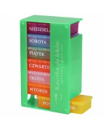 El-Comp Mini 7, kasetka do leków tygodniowa, 3-komorowa