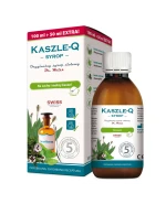 Kaszle-Q, syrop ziołowy na suchy i mokry kaszel, 150 ml