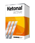 Ketonal Active 50 mg, 30 kapsułek