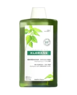 Klorane, seboregulujący szampon z organiczną pokrzywą, 400 ml