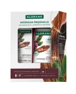 Zestaw Klorane Szampon wzmacniający z chininą, 400 ml + odżywka wzmacniająca, 200 ml