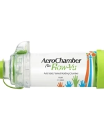 AeroChamber Plus Flow-Vu, komora inhalacyjna z ustnikiem dla dzieci od 5 lat, 1 sztuka