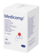 Medicomp, kompresy niejałowe, 7,5 cm x 7,5 cm, 100 sztuk