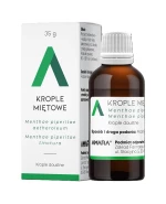 Krople miętowe, krople doustne, 35 g