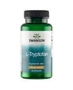 Swanson L-Tryptophan, L-tryptofan 500 mg, 60 kapsułek